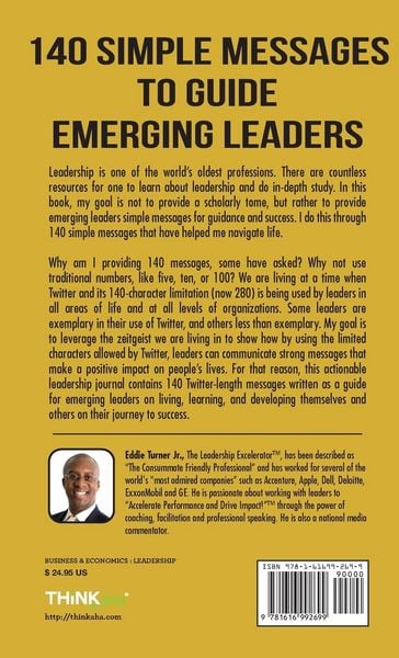 Produktbild: 140 Simple Messages To Guide Emerging Leaders