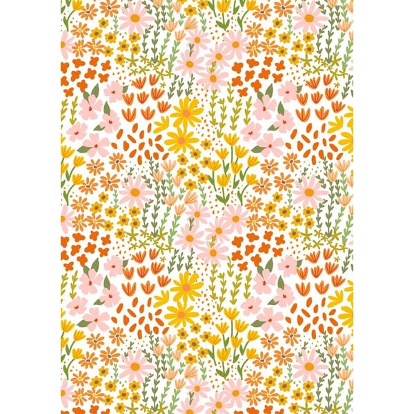 Produktbild: Idena Geschenkpapier Blumenwiese 70cmx2m