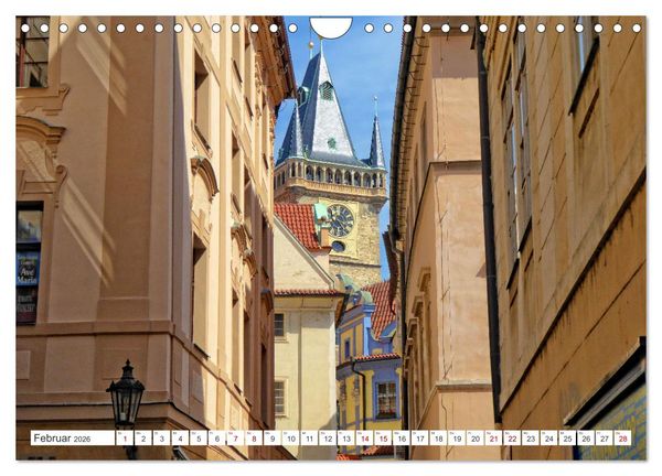 Produktbild: Prag &ndash; Ein perfekter Sommertag in der Goldenen Stadt (Wandkalender 2026 DIN A4 quer), CALVENDO Monatskalender
