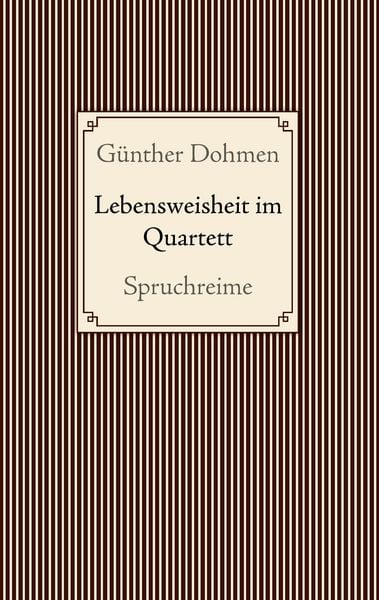 Produktbild: Lebensweisheit im Quartett