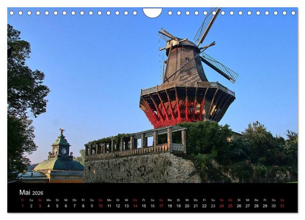 Produktbild: Potsdam 2026 (Wandkalender 2026 DIN A4 quer), CALVENDO Monatskalender