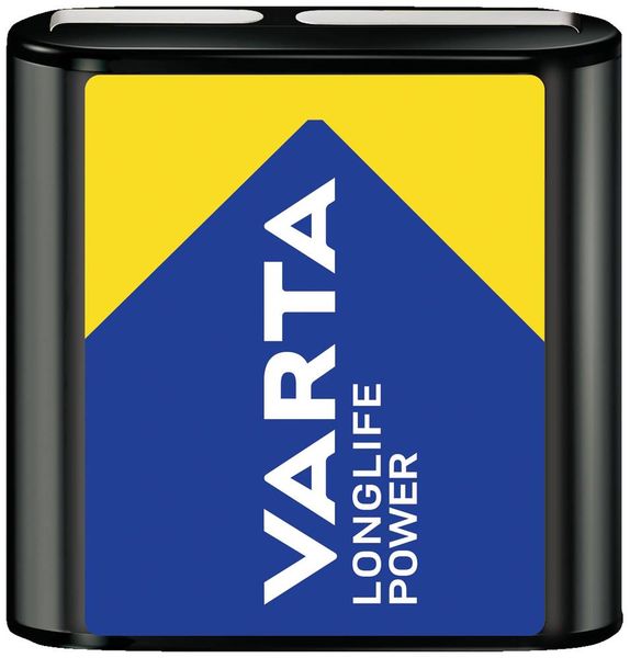 Varta LONGLIFE Power 4.5V Bli 1 Flach-Batterie Alkali-Mangan 6100 mAh 4.5 V 1 St.