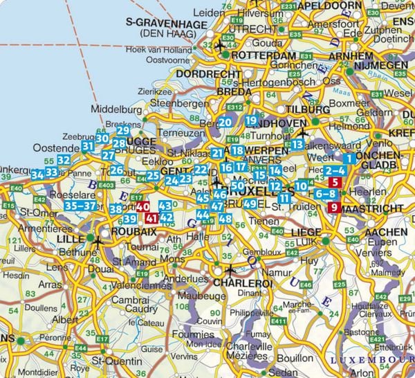 Produktbild: ROTHER Wanderf&uuml;hrer Belgien: Flandern