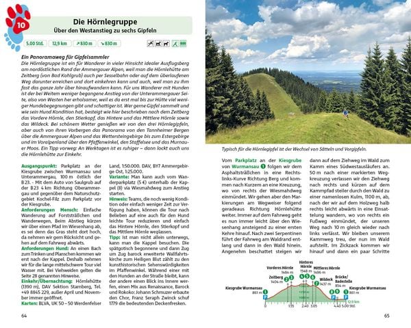 Produktbild: ROTHER Wanderbuch Wandern mit Hund Bayerische Alpen