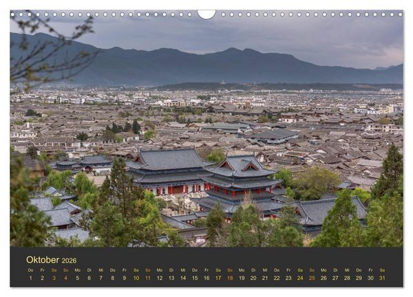 Produktbild: Yunnan - Magische Orte (Wandkalender 2026 DIN A3 quer), CALVENDO Monatskalender