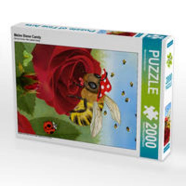 CALVENDO Puzzle Meine Biene Candy | 2000 Teile Lege-Größe 90x67cm Foto-Puzzle für glückliche Stunden