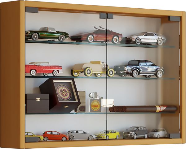 Produktbild: H&auml;ngevitrine Wandvitrine Sammel Deko Mandosa M