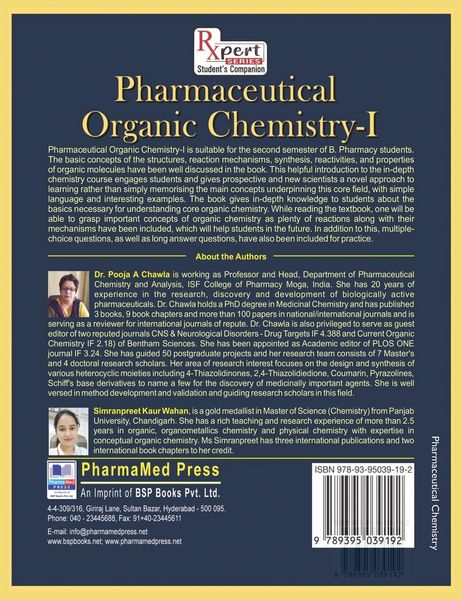 Produktbild: Pharmaceutical Organic chemistry