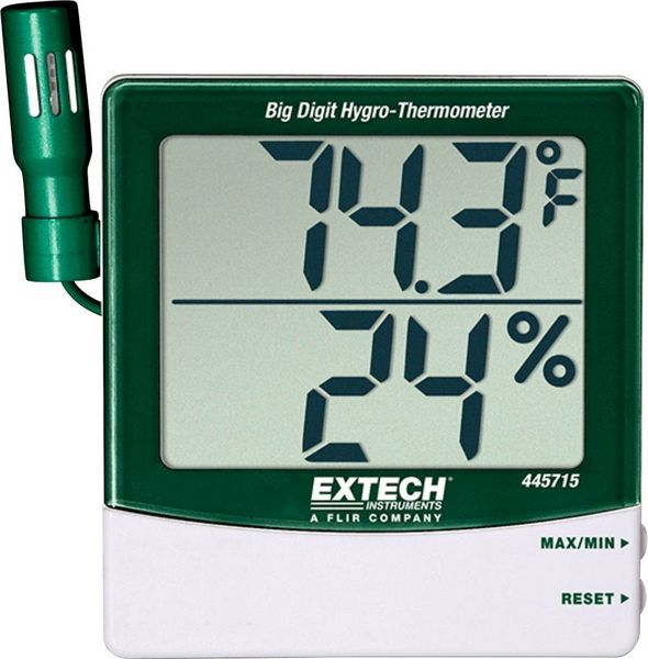 Produktbild: Extech 445715 Temperatur-Messger&auml;t -10 - 60&deg;C Luftfeuchtemessung