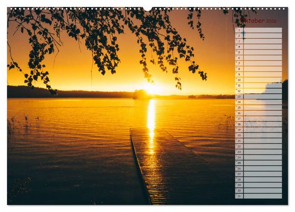 Produktbild: Finnlands raue Sch&ouml;nheit (Wandkalender 2026 DIN A2 quer), CALVENDO Monatskalender