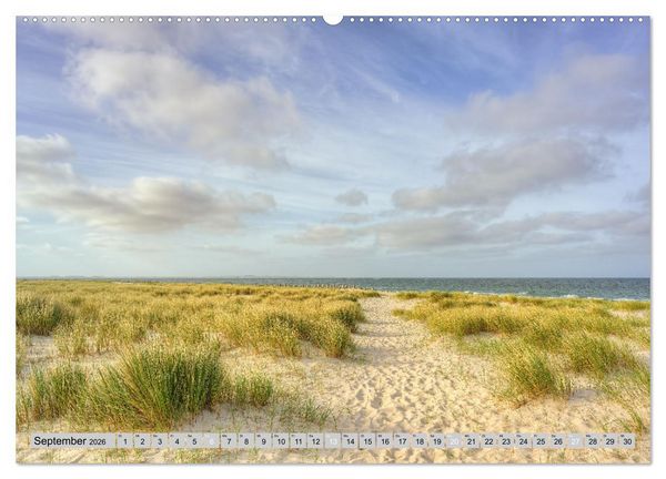 Produktbild: Wundersch&ouml;nes Sylt - Perle der Nordsee (Wandkalender 2026 DIN A2 quer), CALVENDO Monatskalender