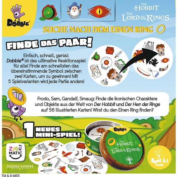 Produktbild: Dobble Der Herr der Ringe