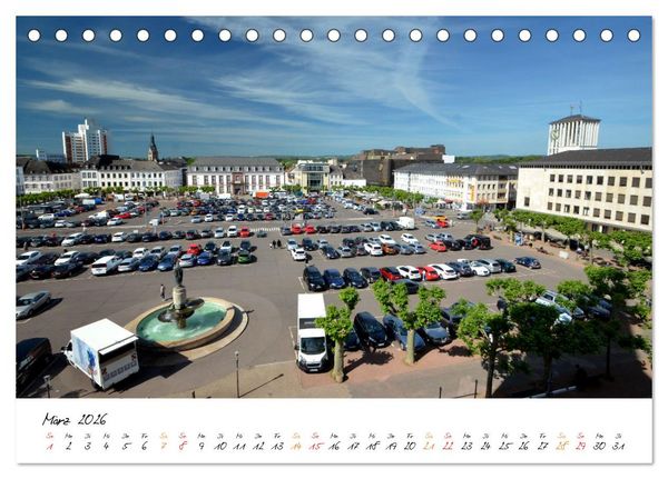 Produktbild: Saarlouis eine au&szlig;ergew&ouml;hnliche Stadt (Tischkalender 2026 DIN A5 quer), CALVENDO Monatskalender