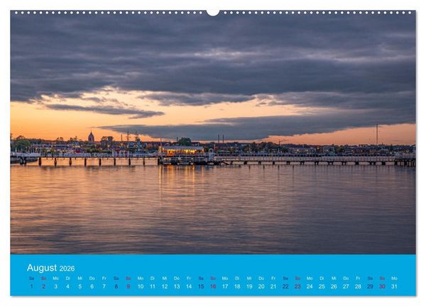 Produktbild: An der Kieler F&ouml;rde (hochwertiger Premium Wandkalender 2026 DIN A2 quer), Kunstdruck in Hochglanz