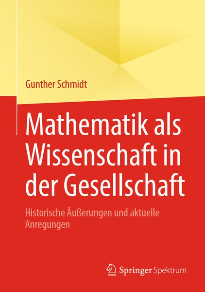 Produktbild: Mathematik als Wissenschaft in der Gesellschaft
