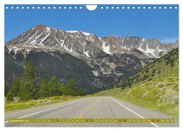 Produktbild: Erlebe mit mir die Landschaft des Yosemite Nationalpark (Wandkalender 2026 DIN A4 quer), CALVENDO Monatskalender