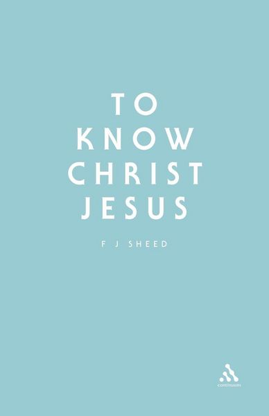 Produktbild: To Know Christ Jesus