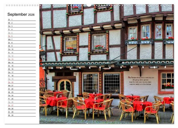 Produktbild: Eine Perle an der Mosel &ndash; Bernkastel-Kues (Wandkalender 2026 DIN A2 quer), CALVENDO Monatskalender