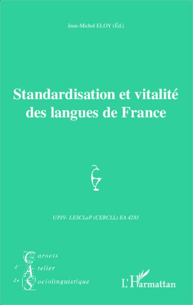 Produktbild: Standardisation et vitalite des langues de France