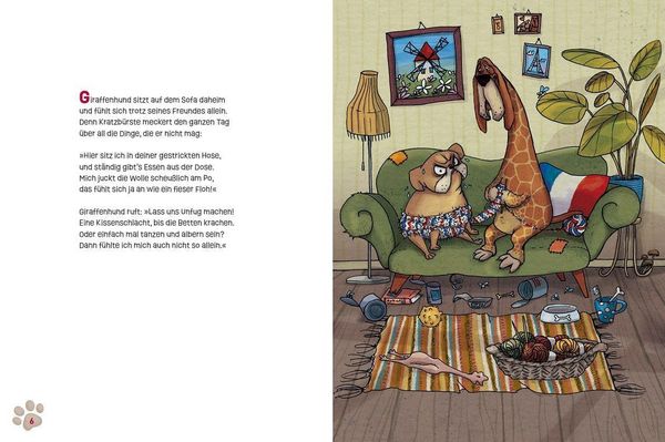 Produktbild: Giraffenhund und Kratzb&uuml;rste - Eine Reise nach Paris