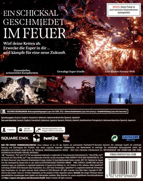 Produktbild: Final Fantasy XVI