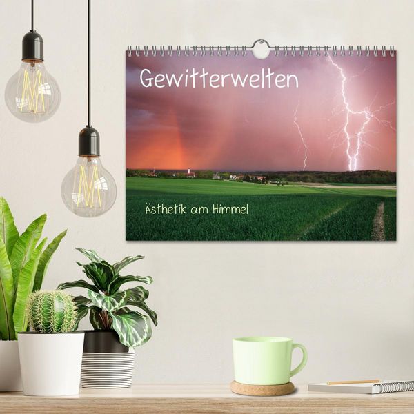 Produktbild: Gewitterwelten (Wandkalender 2026 DIN A4 quer), CALVENDO Monatskalender