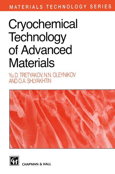 Produktbild: Cryochemical Technology of Advanced Materials
