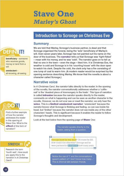 Produktbild: A Christmas Carol AQA English Literature