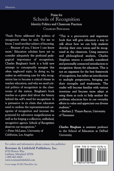 Produktbild: Schools of Recognition