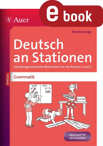 Produktbild: Deutsch an Stationen Spezial Grammatik 1/2