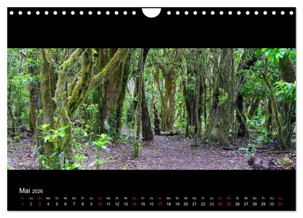 Produktbild: La Gomera - Kanarisches Naturparadies (Wandkalender 2026 DIN A4 quer), CALVENDO Monatskalender