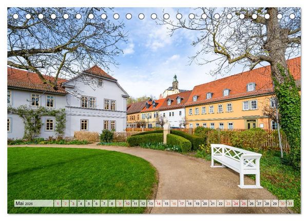 Produktbild: Rudolstadt Impressionen (Tischkalender 2026 DIN A5 quer), CALVENDO Monatskalender