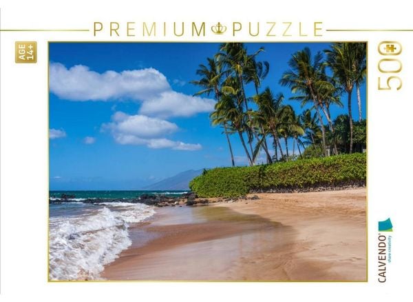 CALVENDO Puzzle Kihei Beach | 500 Teile Lege-Größe 48 × 36 cm Foto-Puzzle für Erwachsene