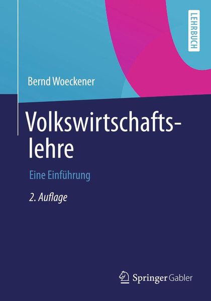Produktbild: Volkswirtschaftslehre