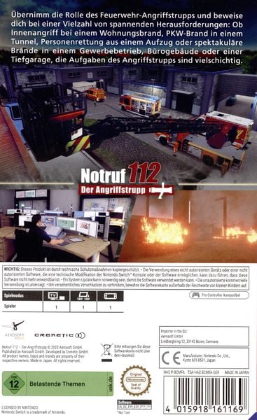 Produktbild: Notruf 112 - Der Angriffstrupp