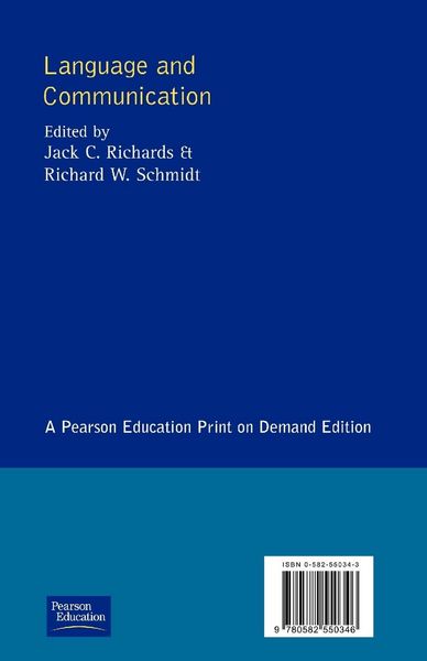 Produktbild: Language and Communication
