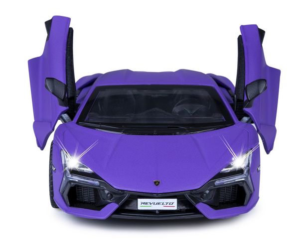 Produktbild: Lamborghini Revuelto Diecast 1:32 lila inkl. Knopfzellen