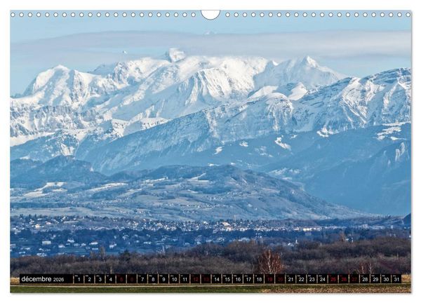 Produktbild: Au fil du temps... Du Jura aux Alpes (Calendrier mural 2026 DIN A3 vertical), CALVENDO calendrier mensuel