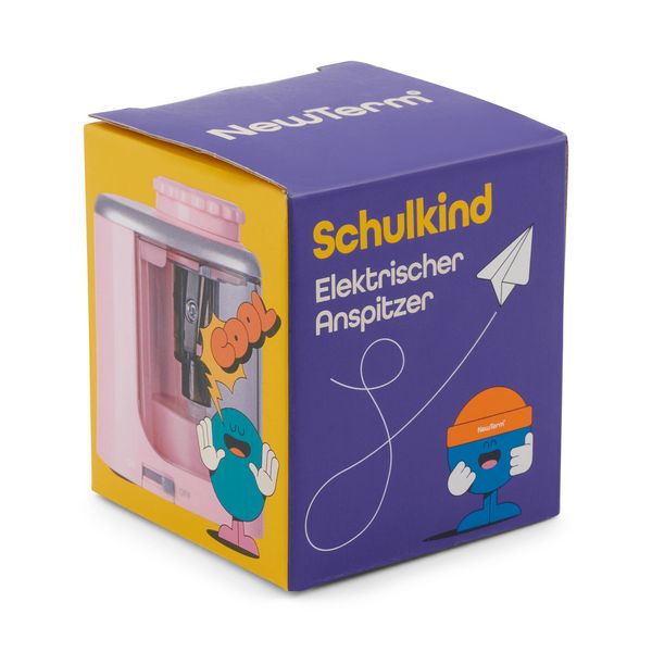 Produktbild: Anspitzer elektrisch, rose