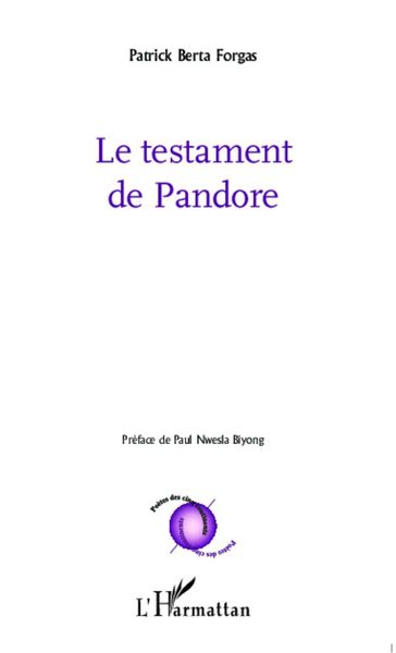 Produktbild: Le testament de Pandore