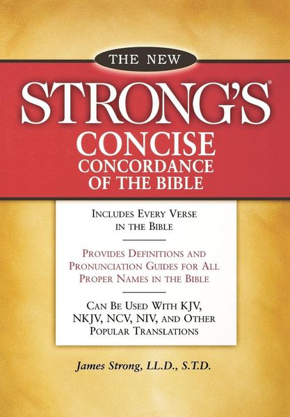Produktbild: The New Strong's Concise Concordance of the Bible