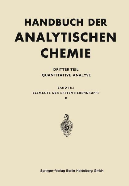 Produktbild: Elemente der Ersten Nebengruppe
