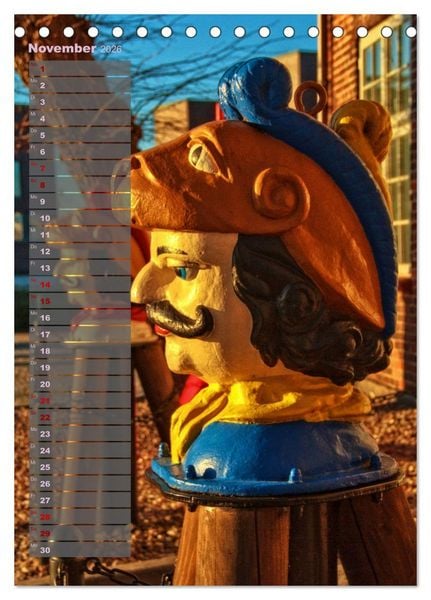 Produktbild: Ostsee Tour Deutschland - maritime Highlights (Tischkalender 2026 DIN A5 hoch), CALVENDO Monatskalender