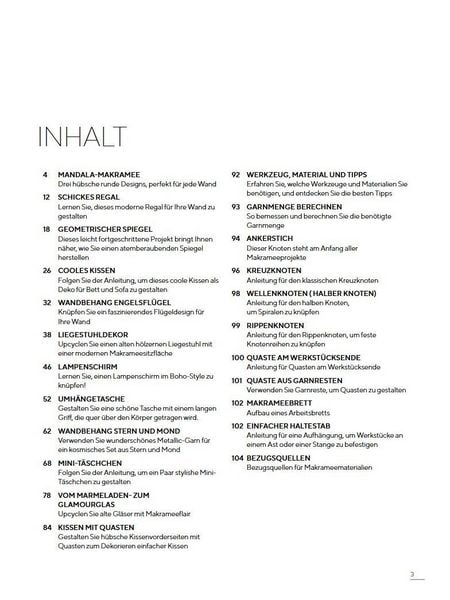Produktbild: Modernes Makramee