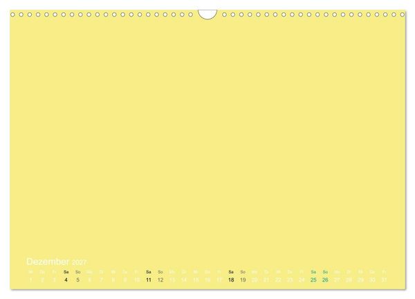 Produktbild: Bastelkalender - Gelb (Wandkalender 2027 DIN A3 quer), CALVENDO Monatskalender