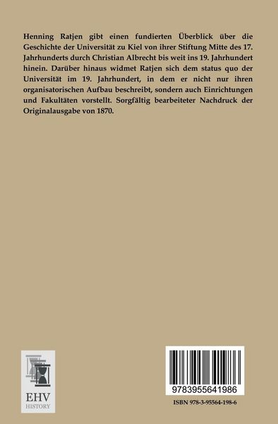 Produktbild: Geschichte der Universit&auml;t zu Kiel