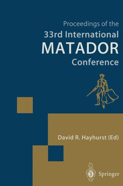 Produktbild: Proceedings of the 33rd International MATADOR Conference