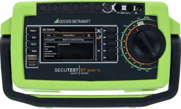 Gossen Metrawatt SECUTEST LEMONGREEN Gerätetester-Set kalibriert (DAkkS-akkreditiertes Labor) VDE-Norm 0701-0702, 0544, 