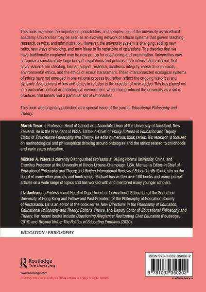 Produktbild: The University as an Ethical Academy?