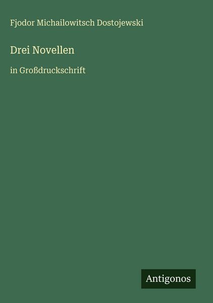 Produktbild: Drei Novellen
